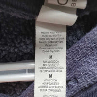 Sweatshirt Hoodie "Equestrians, Making Dirt Look Good" *gc, pills, rubs, faded, cracking text, clumpy lining
