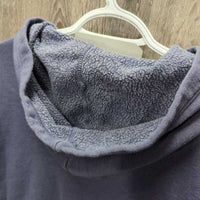 Sweatshirt Hoodie "Equestrians, Making Dirt Look Good" *gc, pills, rubs, faded, cracking text, clumpy lining
