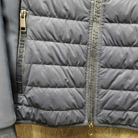 LS Puffer Jacket *vgc, mnr hair, dirt/makeup