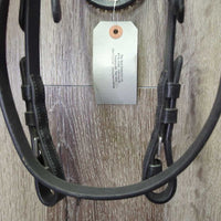 Monocrown Bridle, Bling, Buckles *NO Noseband, xc/like new, v.mnr dents
