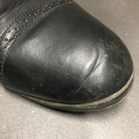 Field Boots, zips *vgc, mnr dust, stretched elastic, scuffs, folded & creased toes