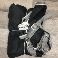 Hi Neck Rainsheet, 2 legs *vgc, mnr wpf, clean, mnr rubs, stains, threads, hair