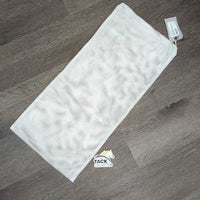 Fine Soft Mesh Polo & Leg Wraps Laundry Bag, Zipper Top *xc
