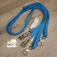 2 Adjustable Thick Nylon Cross Ties *gc, older? stains, mnr rubs
