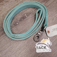 Nylon Soft Thick Dog Leash, loop handle *gc, mnr hair, dirt, frays & stains
