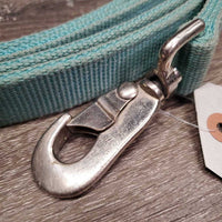 Nylon Soft Thick Dog Leash, loop handle *gc, mnr hair, dirt, frays & stains
