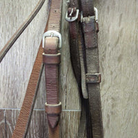 Rsd Braided Bridle, flash *gc, dirt, v.stiff, v.dry, faded, rubs, film, v.tight keepers
