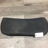 Memory Foam Half Pad *gc, clean, older, v. faded, mnr hair, purckers, rubs, stains, torn edge, puckers
