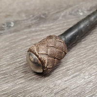 Leather Wrapped Riding Crop *vgc, mnr dirt, tape residue, scuffed
