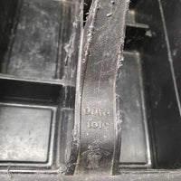 Plastic Grooming Tote Box *gc/fair, v.scraped, clean, rough edges, film, hair, older