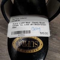 v.stiff Mud - Dandy Brush, handle *xc, v.mnr dirt
