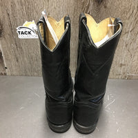JUNIORS Round Toe Western Roper Boots *vgc, clean, mnr rubs & scuffs, older?