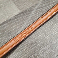 Narrow v.Thick Leather Dog Leash, loop handle *new
