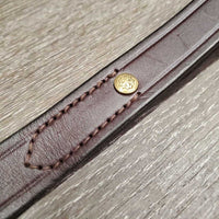 1" Wide Thick Leather Dog Leash, Loop handle *new, mnr scratches
