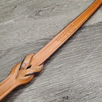 Narrow v.Thick Leather Dog Leash, loop handle *new
