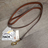 Narrow v.Thick Leather Dog Leash, loop handle *new
