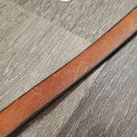 Narrow v.Thick Leather Dog Leash, loop handle *new
