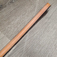 Narrow v.Thick Leather Dog Leash, loop handle *new
