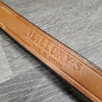 Thick Leather Dog Leash, Loop handle *new, mnr scratches & stain
