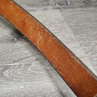 Thick Leather Dog Leash, Loop handle *new, mnr scratches & stain
