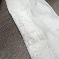 Full Seat Sticky Breeches *vgc/gc, seam puckers, stains, rubs, split elastic belt loop trim
