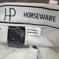 Full Seat Sticky Breeches *vgc/gc, seam puckers, stains, rubs, split elastic belt loop trim

