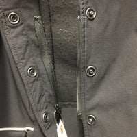 Technical Show Jacket, zipper, snaps *vgc, clean, seam puckers, lining rubs & pills
