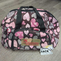 Fleece Lined Helmet Bag. zipper *vgc, hairy inside, mnr frays, dirt & stains
