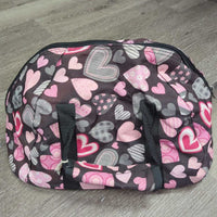 Fleece Lined Helmet Bag. zipper *vgc, hairy inside, mnr frays, dirt & stains
