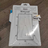 Learner Dressage Test Whiteboard, Dry Erase Marker *vgc, mnr dirt, dried out marker
