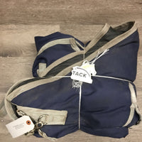 Lt Winter Blanket, 2 leg *vgc, v. mnr wpf, dirt, film, stains, threads, faded, rust, missing snap
