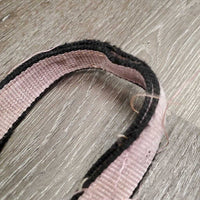Nylon Halter *fair, v.faded, cuts, stained, oxidization, rust, frays, undone stitching
