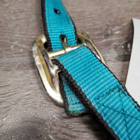 Nylon Halter *gc, clean, faded, stains, frays, rubs, rust
