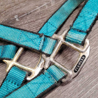 Nylon Halter *gc, clean, faded, stains, frays, rubs, rust
