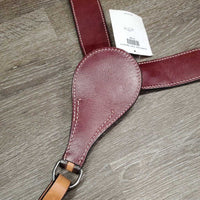 Tooled Leather Breastcollar, Tag *new
