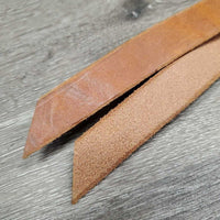 Braided Nylon Rope Over & Under Whip, Hvy Leather Flapper Ends *like new
