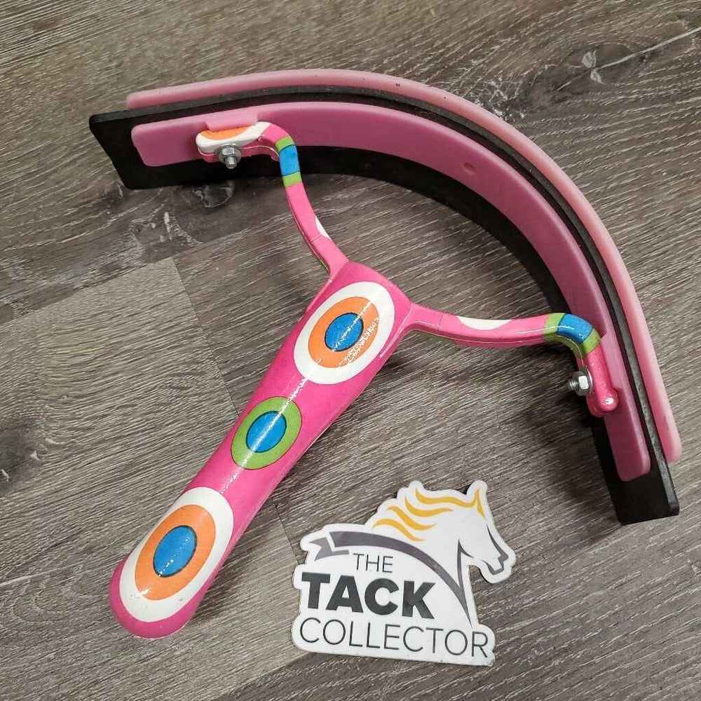 Plastic Sweat Scraper, handle *vgc, mnr dusty, faded