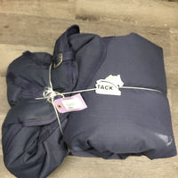 Hvy Winter Blanket, attach neck, 1 leg *gc, mnr wpf, dirt, film, rubs, pills, snags, faded, mnr hair