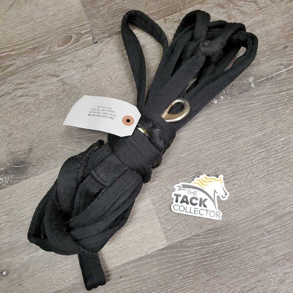 Padded Lunge Line, loop handle *gc, v.knotted, mnr dirt, threads, rubs