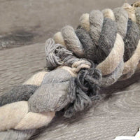 Cotton Braided Lead Rope, v.fine snap *gc, stains, snags