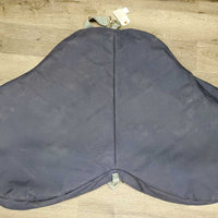 Thick Padded Saddle Carry - Storage Bag, Shoulder Strap *vgc, clean, mnr dirt?stains, rubs & frays, older
