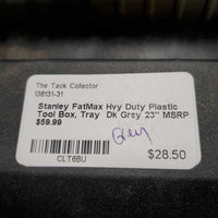 Hvy Duty Plastic Tool Box, Tray