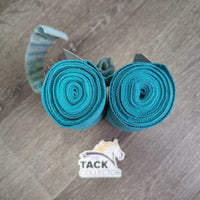 2 Stretchy Nylon Leg Wraps *gc, clean, stains, dirt, snags, pilly edges
