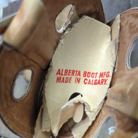 Pointy Toe Tall Western Boots, Inserts *xc/vgc, clean, mnr faded, rubs, stains & scuffs
