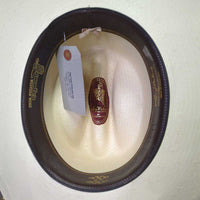 Lammles Western Hat *gc, mnr brim bends, folds & creases, inside:dirt/film
