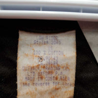 Long Hvy Cotton Lt Oilskin Duster - Slicker *xc/like new, waterproof, older?
