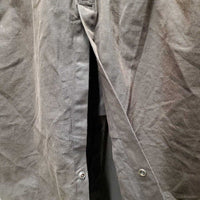 Long Hvy Cotton Lt Oilskin Duster - Slicker *xc/like new, waterproof, older?

