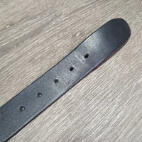 "Hip" Leather Belt, Buckle *xc, mnr dent, NO Keeper
