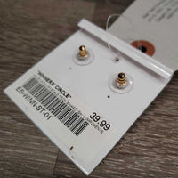 Pr Horsehead Horseshoe Earrings *like new
