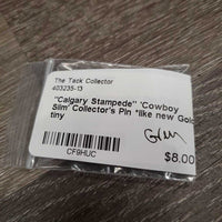 "Calgary Stampede" 'Cowboy Slim' Collector's Pin *like new
